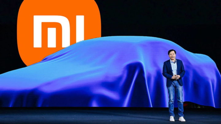 Xiaomi carro elétrico autónomo imagens