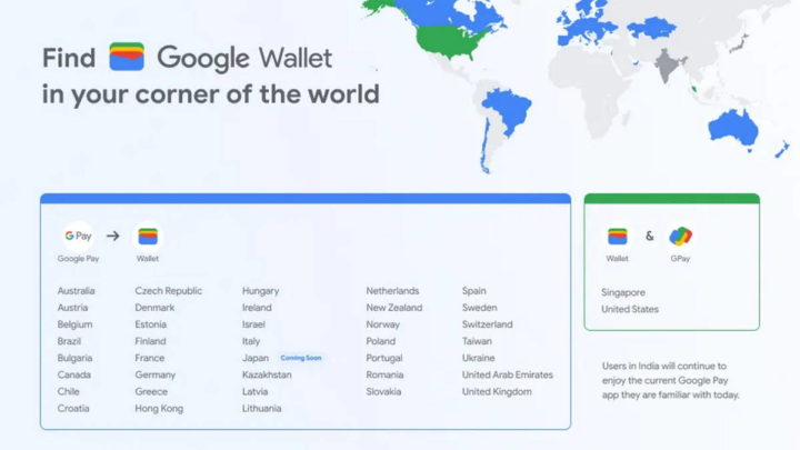 Google Wallet Android smartphone carteira