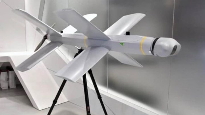 Imagem de drone kamikaze da Rússia para atacar baterias de mísseis americanos 