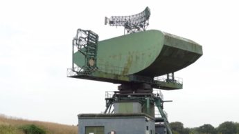 Imagem de um radar