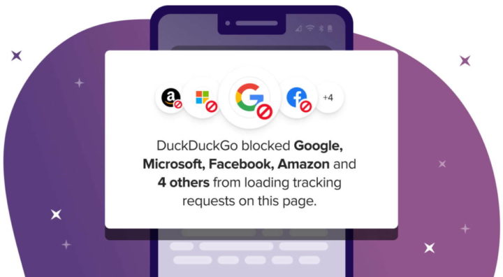 Rastreador de privacidad de DuckDuckGo Microsoft Script