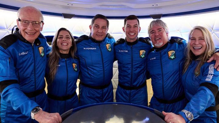  Blue Origin: assista em direto à viagem ao espaço que será regada de vinho do Porto