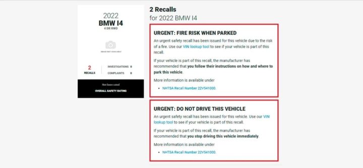 BMW alerta: Não conduza ou recarregue os eléctricos iX e i4