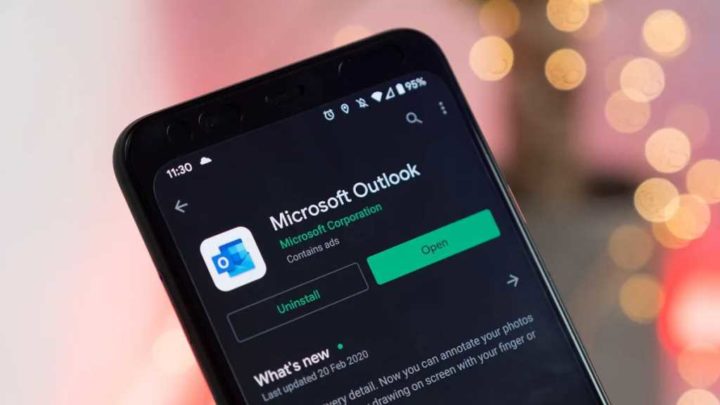 Outlook Microsoft publicidade Android iOS