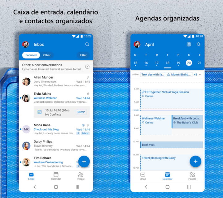 Outlook Lite Android Microsoft smartphones