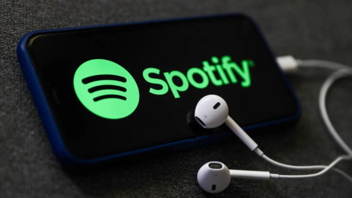 Spotify podcasts música interface escolher