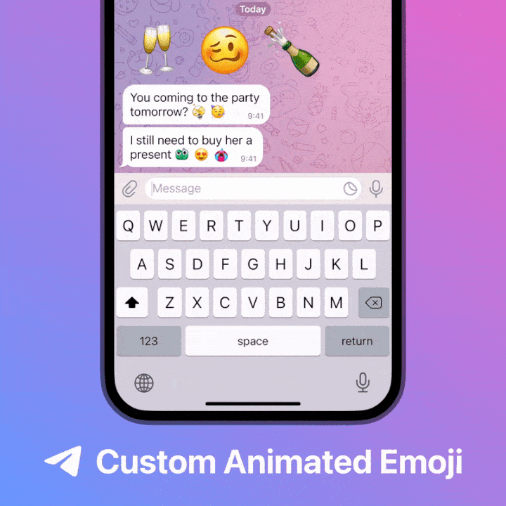 Telegram emojis atualização premium novidades