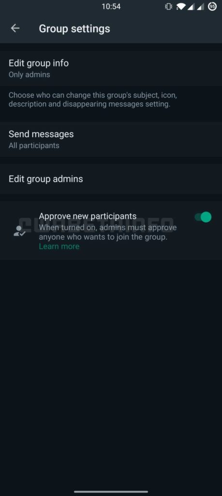 WhatsApp grupos administradores gestão