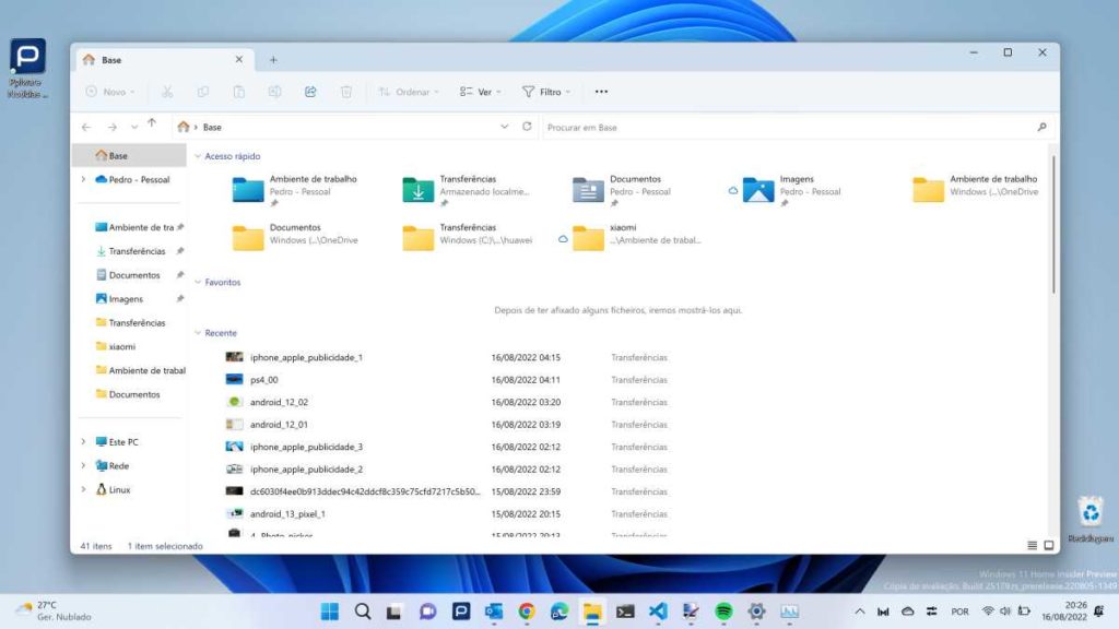 Windows 11 atualização 22H2 Microsoft
