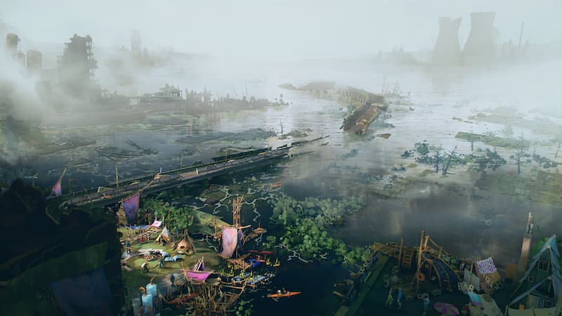 Floodland, um City Builder passado num futuro pós apocalíptico