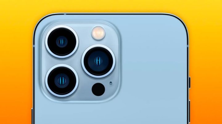 Ilustração câmaras do novo iPhone 2022 Pro