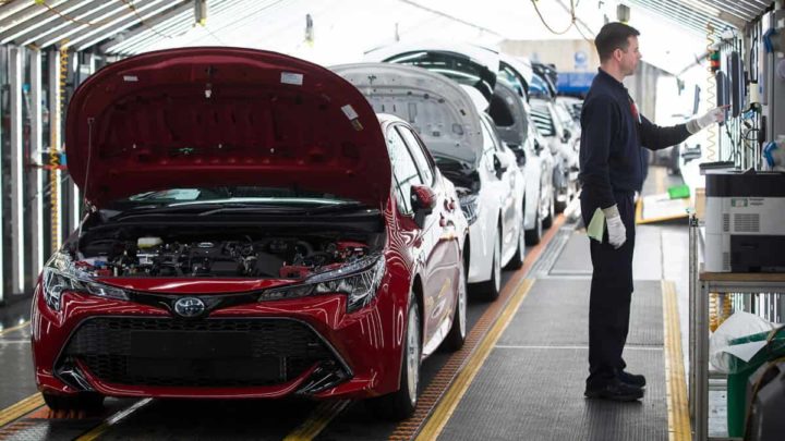 Hybrid production at Toyota