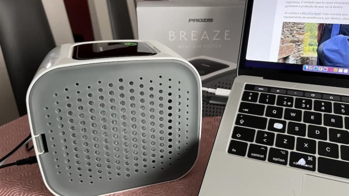 Breaze: O Mini Filtro de Ar que o ajuda a ter uma vida saudável 