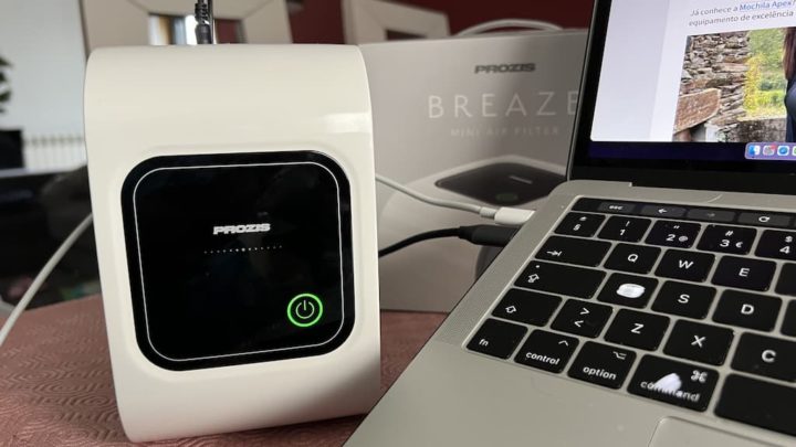 Breaze: O Mini Filtro de Ar que o ajuda a ter uma vida saudável 
