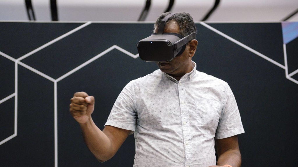 Apple headset realidade virtual íris
