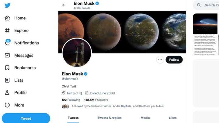Elon Musk faz "rolar cabeças" dentro do Twitter