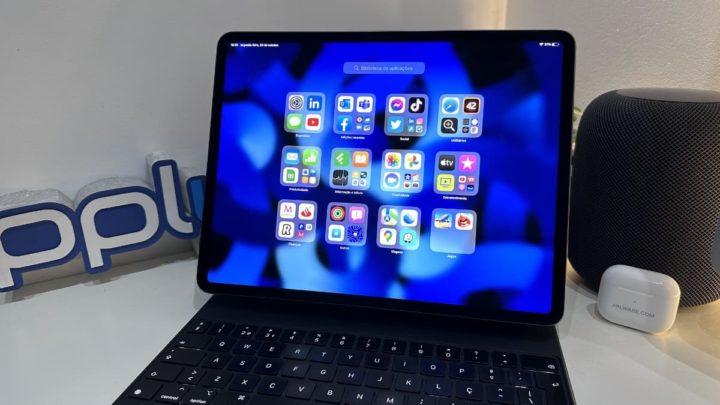Imagem Ipad Pro M1 com iPadOS 16.1