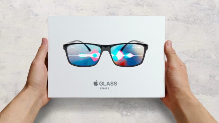 Imagem dos óculos de realidade mista da Apple com RealityOS