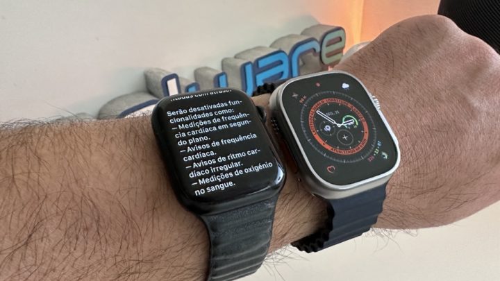 Imagem Apple Watch Series 8 e Apple Watch Ultra