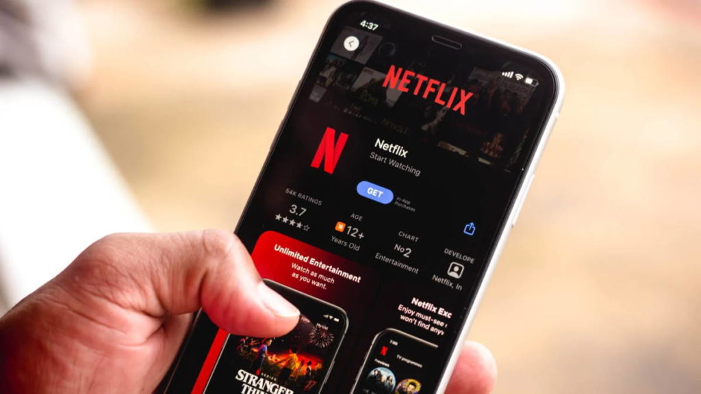 Netflix novidades interface testes streaming