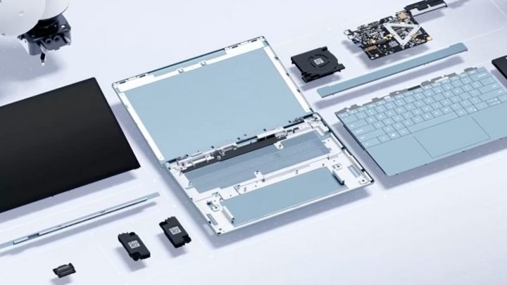 Dell cria portátil modelar que se desmonta em segundos. É o Concept Luna