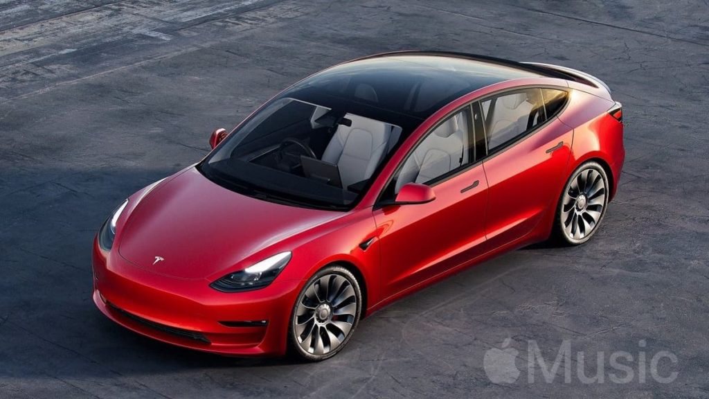 Suporte Apple Music finalmente adicionado aos veículos elétricos Tesla