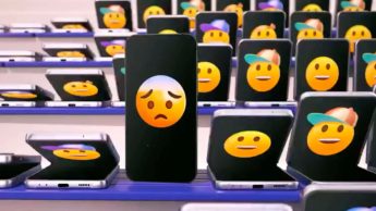 Imagem vídeo Samsung a gozar com a Apple por não ter um iPhone dobrável