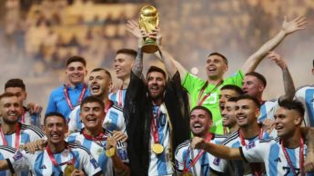 Argentina sagrou-se campeã da FIFA World Cup 2022, ontem, no Qatar.