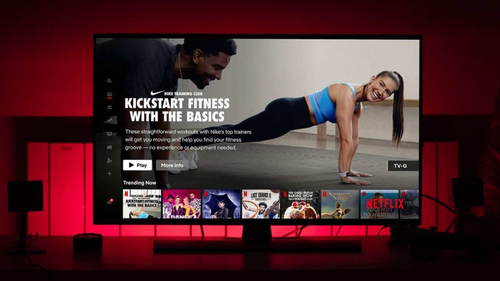 Netflix Nike exercício físico atividade