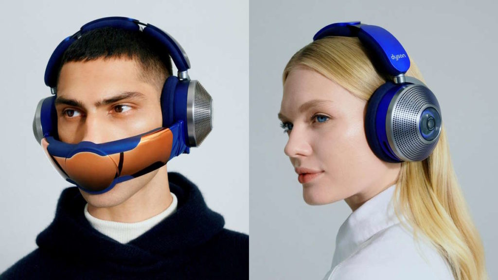Dyson Zone headphones filtrar poluição