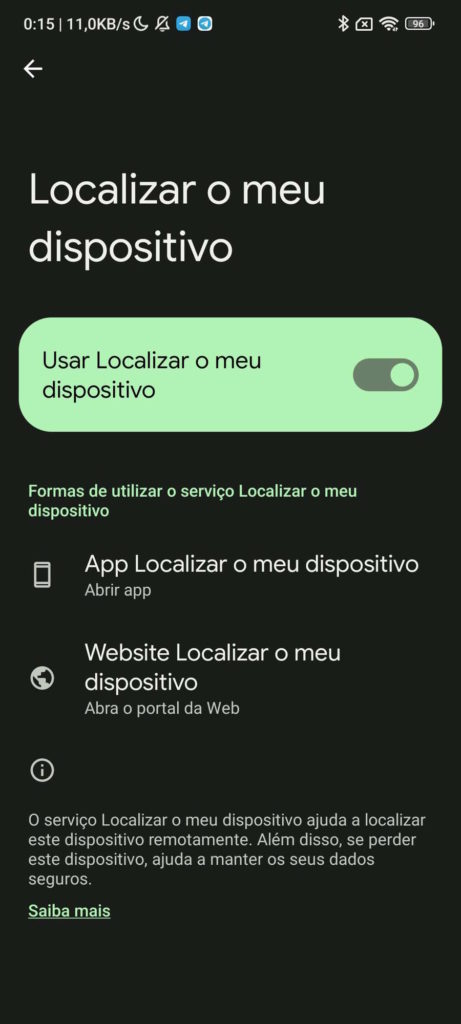 Google Android Find my device localizar smartphones
