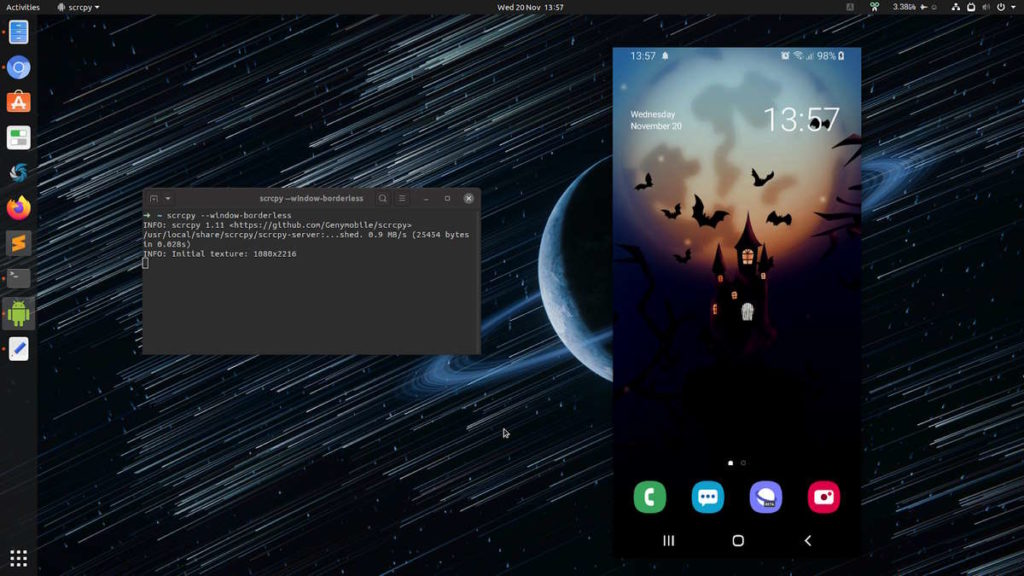 scrcpy Android Windows Linux macOS