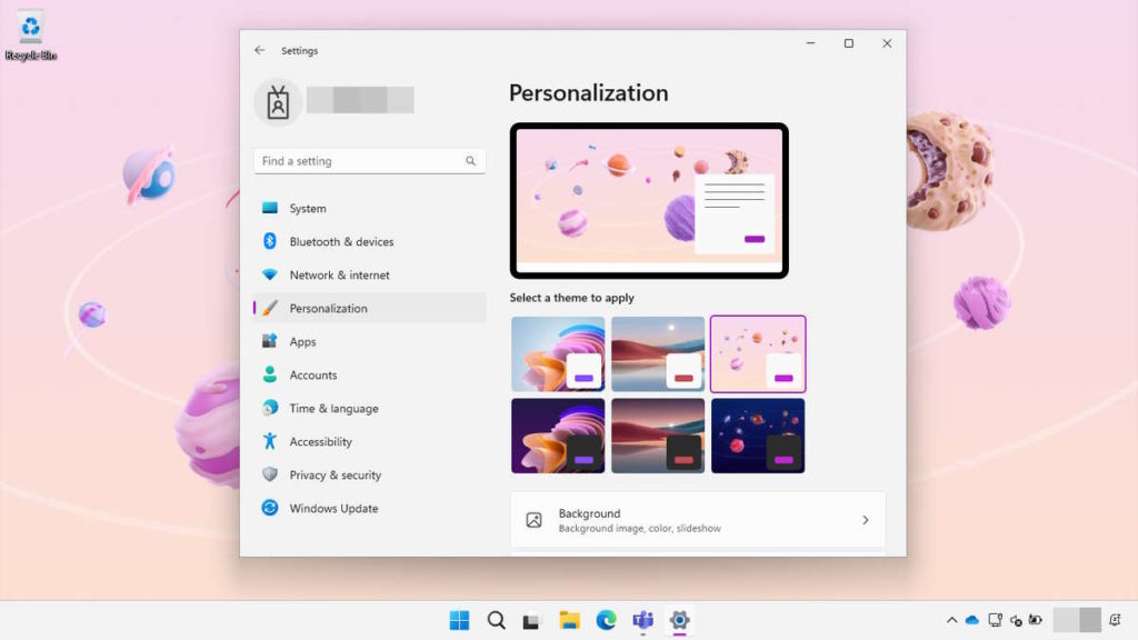 Windows 11 temas Microsoft personalizar sistema