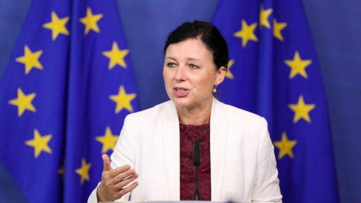 Věra Jourová, comissária da UE