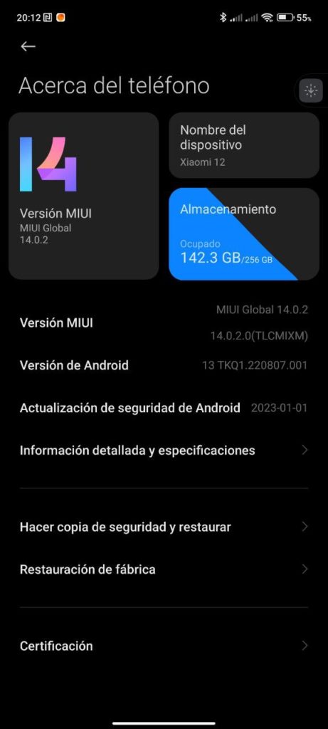 MIUI 14 Xiaomi Android smartphones