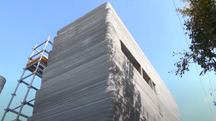 La primera casa de 2 pisos impresa en 3D en los EE. UU.