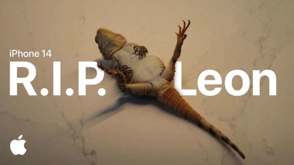 Imagem do vídeo RIP Leon da Apple