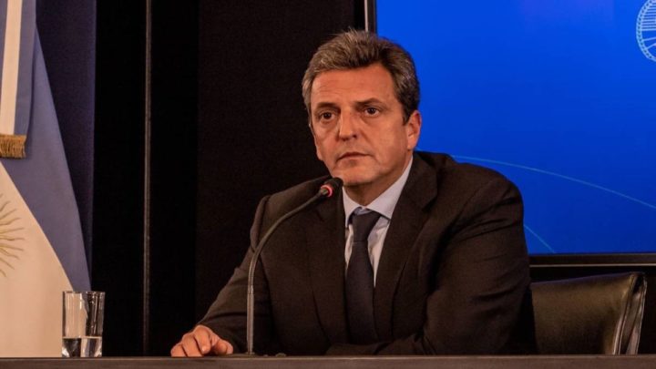Sergio Massa, ministro da economia da Argentin
