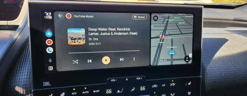Waze Android Auto Coolwalk Google interface