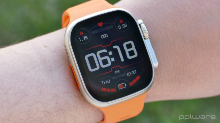 Análise: smartwatch de baixo custo DTNO.1 DT8 Ultra (que faz lembrar um de topo)