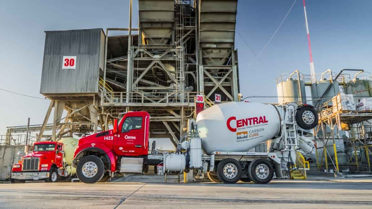 Empresas retiraram dióxido de carbono da atmosfera e prenderam-no no betão