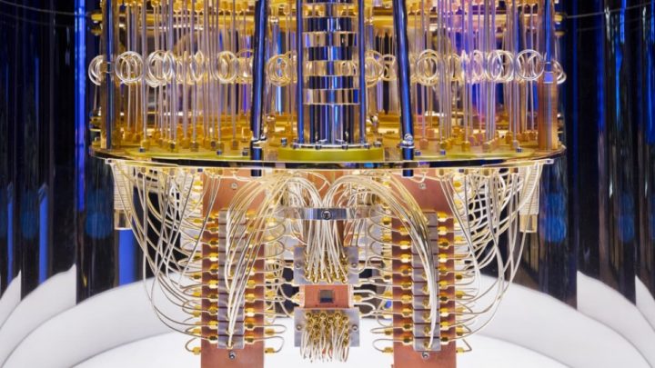 Imagem computador quântico da IBM
