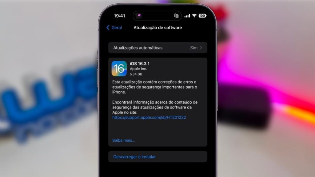 iOS 16.3.1 disponível para utilizadores do iPhone. Então, o que há de novo?