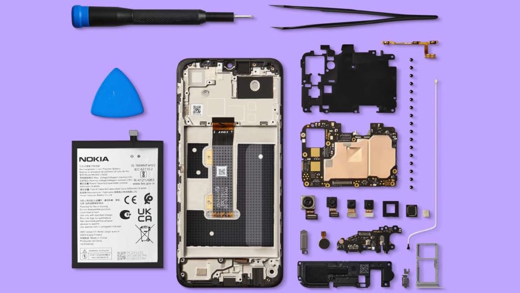 Nokia G22 reparado ambiente smartphone