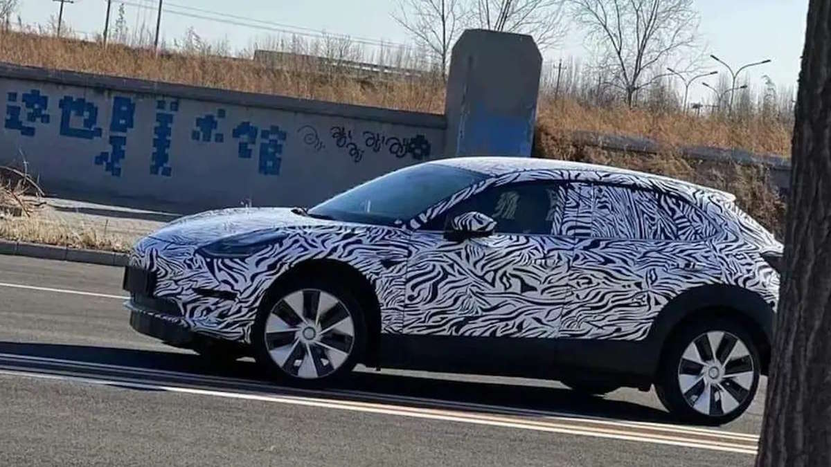 Is this the new $25,000 Tesla that the brand is preparing for?