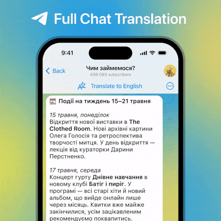 Telegram novidades mensagens utilizadores