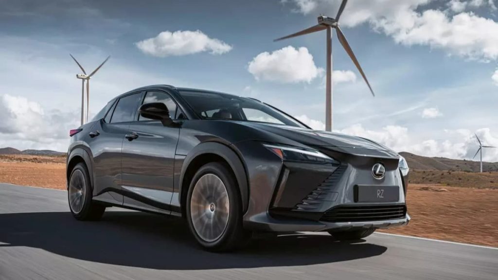 Toyota lançará nova geração de veículos elétricos sob a marca de luxo Lexus