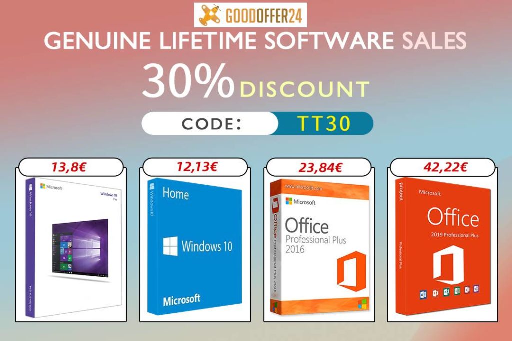 Compre e economize mais: chaves GoodOffer24 com Windows, Office e jogos ao rubro