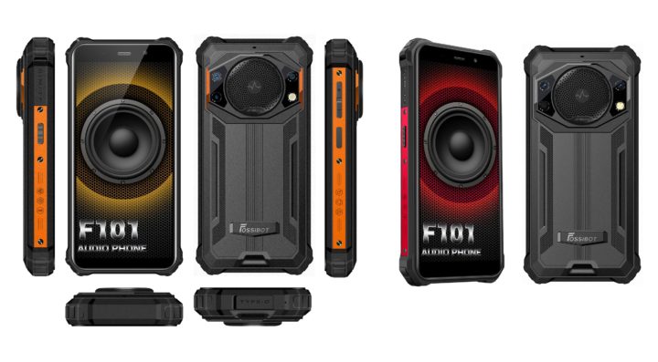 FOSSiBOT F101 - O smartphone robusto que lhe vai dar música (com altifalante de 3.5W)