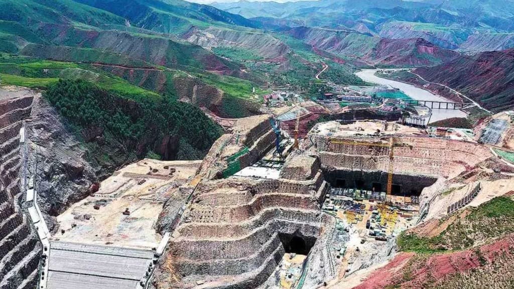China is building a dam at an altitude of 5,000 meters
